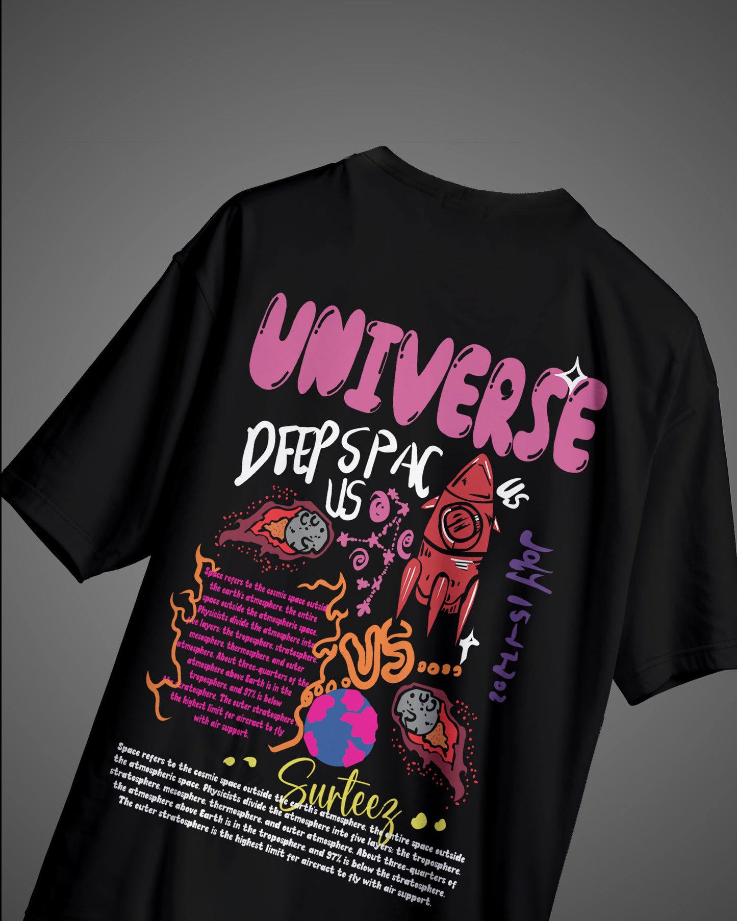 Oversize Black Universe